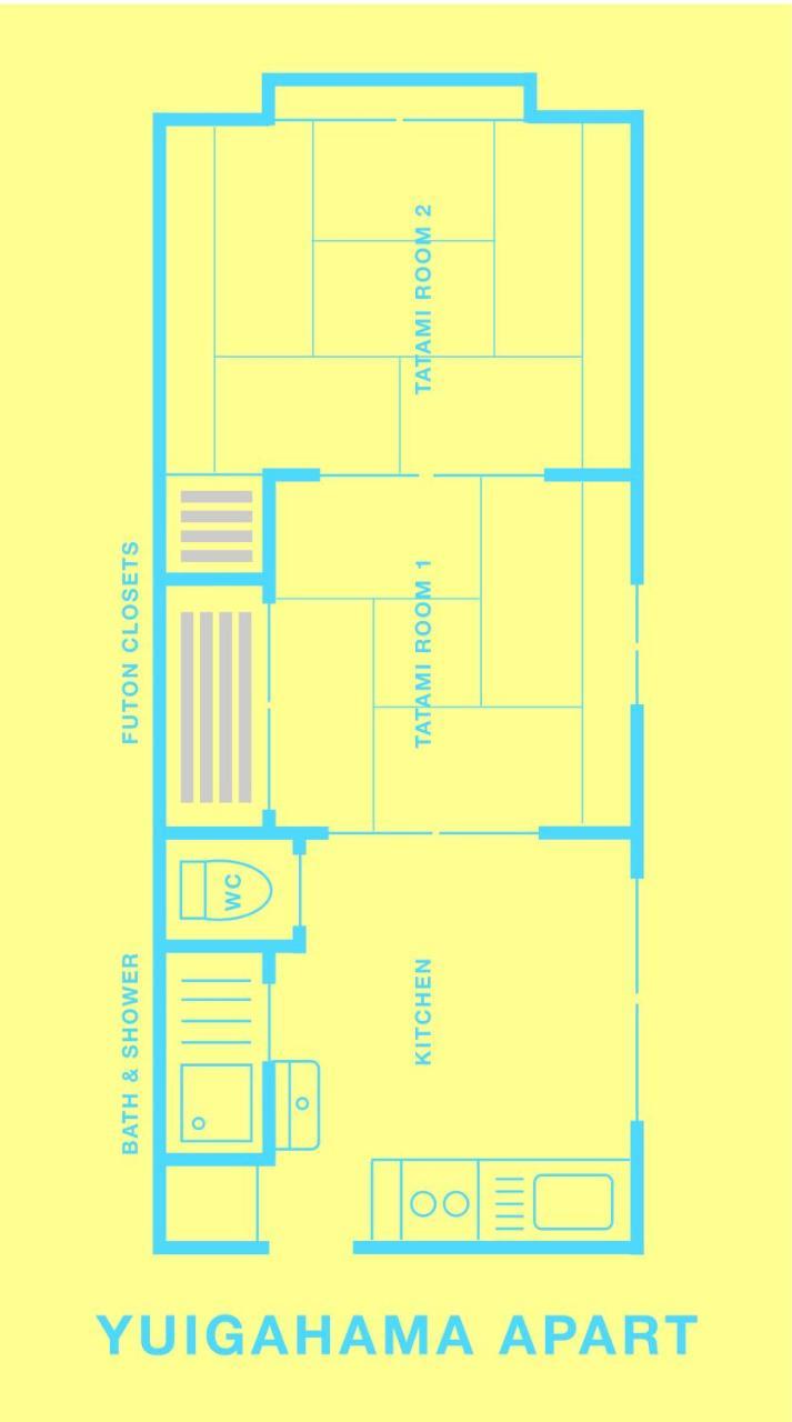 Yuigahama Apart Камакура Экстерьер фото